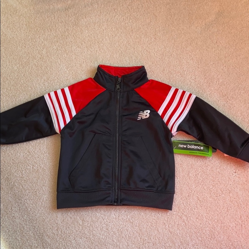 Red and black jacket